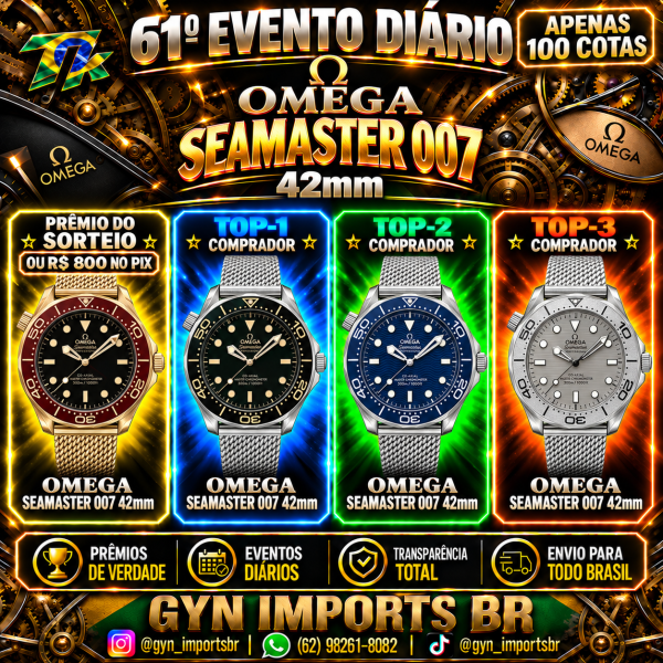 61º EVENTO: OMEGA SEAMASTER 007